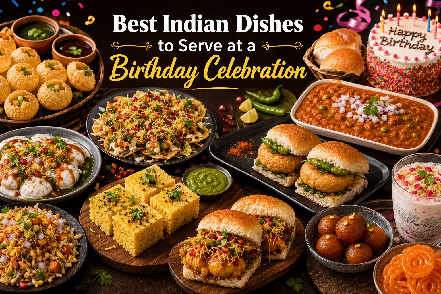 Best Indian Dishes to Serve at a Birthday Celebration